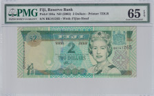 Fiji, 2 Dollars, 2002, UNC, p104a
UNC
PMG 65 EPQ
Estimate: $30-60