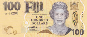 Fiji, 100 Dollars, 2007, UNC, p114
UNC
Queen Elizabeth II. Potrait
Estimate: $100-200