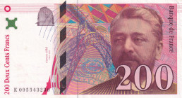 France, 200 Francs, 1999, XF, p159c
XF
Estimate: $15-30