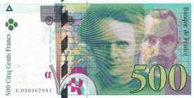 France, 500 Francs, 1994, AUNC, p160a
AUNC
Estimate: $30-60