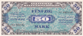 Germany, 50 Mark, 1944, UNC(-), p196
UNC(-)
Millitary banknote
Estimate: $40-80