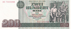 Germany - Democratic Republic, 200 Mark, 1985, UNC, p32
UNC
Estimate: $15-30