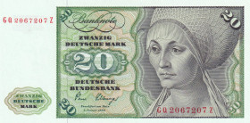 Germany - Federal Republic, 20 Deutsche Mark, 1980, UNC, p32d
UNC
Estimate: $50-100