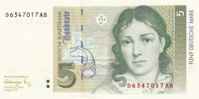 Germany - Federal Republic, 5 Deutsche Mark, 1991, UNC, p37a
UNC
Estimate: $15-30