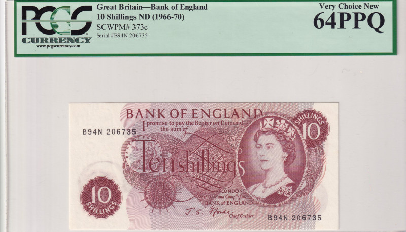 Great Britain, 10 Shillings, 1966/1970, UNC, p373c
UNC
PCGS 64 PPQ
Estimate: ...