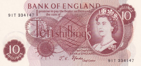 Great Britain, 10 Shillings, 1966/1970, UNC, p373c
UNC
Queen Elizabeth II. Potrait
Estimate: $15-30
