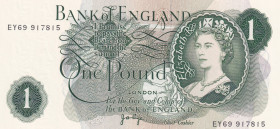 Great Britain, 1 Pound, 1970/1977, UNC, p374g
UNC
Queen Elizabeth II portrait, Polymer plastic banknote
Estimate: $15-30