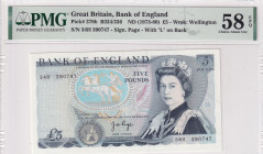 Great Britain, 5 Pounds, 1973/1980, AUNC, p378b
AUNC
PMG 58 EPQ
Estimate: $30-60