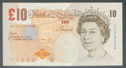Great Britain, 10 Pounds, 2004, UNC, p389c
UNC
Queen Elizabeth II portrait, Polymer plastic banknote
Estimate: $15-30