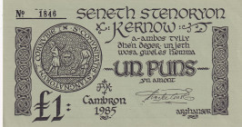 Great Britain, 1 Pound, 1985, UNC(-), 
UNC(-)
Great Britain Cornish Stannary Parliament 
Estimate: $15-30