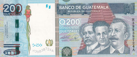 Guatemala, 200 Quetzales, 2009, UNC, p120
UNC
Estimate: $50-100