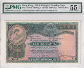 Hong Kong, 10 Dollars, 1954/1958, AUNC, p179Ab
AUNC
PMG 55 EPQ
Estimate: $200-400
