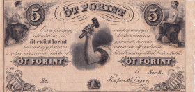 Hungary, 5 Forint, 18XX, AUNC, pS143r, REMAINDER
AUNC
Finance Ministry, Philadelphia, There are openings.
Estimate: $25-50