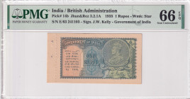 India, 1 Rupee, 1935, UNC, p14b
UNC
PMG 66 EPQ
Estimate: $400-800