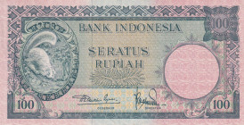 Indonesia, 100 Rupiah, 1957, XF, p51
XF
Estimate: $30-60