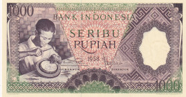 Indonesia, 1.000 Rupiah, 1958, UNC, p62
UNC
Estimate: $60-120