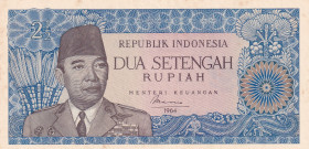 Indonesia, 2 1/2 Rupiah, 1964, UNC, p81
UNC
Estimate: $35-70