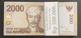 Indonesia, 2.000 Rupiah, 2016, UNC, p148, BUNDLE
UNC
Estimate: $25-50