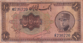 Iran, 10 Rials, 1934, FINE, p25b
FINE
repaired
Estimate: $50-100
