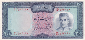 Iran, 200 Rials, 1971/1973, XF(+), p92c
XF(+)
Estimate: $15-30