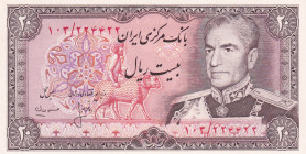 Iran, 20 Rials, 1974/1979, UNC, p100a
UNC
Estimate: $15-30