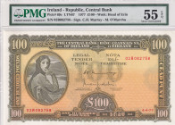 Ireland, 100 Pounds, 1977, AUNC, p69c
AUNC
PMG 55 EPQ
Estimate: $1250-2500