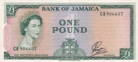Jamaica, 1 Pound, 1964, XF, p51Ca
XF
Queen Elizabeth II. Potrait
Estimate: $150-300