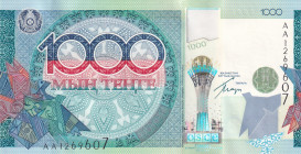 Kazakhstan, 1.000 Tenge, 2010, UNC, p35
UNC
Commemorative banknote
Estimate: $15-30