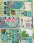 Kazakhstan, 1.000-1.000-2.000 Tenge, 2010/2011, p35; p36; p37, (Total 3 banknotes)
Commemorative banknote, In different condition between FINE and VF...