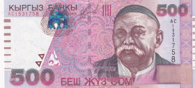 Kyrgyzstan, 500 Som, 2000, UNC, p17
UNC
Estimate: $15-30