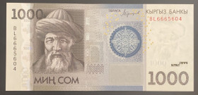 Kyrgyzstan, 1.000 Som, 2016, UNC, p29b
UNC
Estimate: $15-30