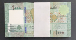 Lebanon, 1.000 Livres, 2016, UNC, p90c, BUNDLE
UNC
(Total 100 consecutive banknotes)
Estimate: $30-60