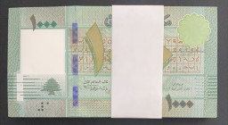 Lebanon, 1.000 Livres, 2016, UNC, p90c, BUNDLE
UNC
(Total 100 consecutive banknotes)
Estimate: $30-60