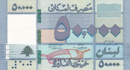 Lebanon, 50.000 Livres, 2019, UNC, p94d
UNC
Estimate: $20-40