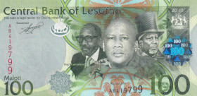 Lesotho, 100 Maloti, 2010, UNC, p24
UNC
Estimate: $15-30