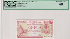 Libya, 5 Piastres, 1951, VF, p5
VF
PCGS 40
Estimate: $40-80