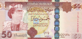 Libya, 50 Dinars, 2008, AUNC, p75
AUNC
Estimate: $15-30