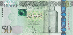 Libya, 50 Dinars, 2013, UNC, p80
UNC
Estimate: $20-40