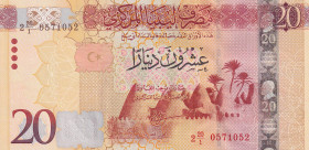 Libya, 20 Dinars, 2016, UNC, p83
UNC
Estimate: $15-30