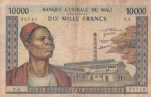 Mali, 10.000 Francs, 1970/1984, POOR, p15e
POOR
Estimate: $75-150