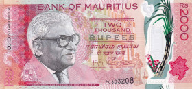 Mauritius, 2.000 Rupees, 2018, UNC, pNew
UNC
Polymer plastics banknote
Estimate: $100-200