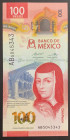 Mexico, 100 Pesos, 2020, UNC, pNew
UNC
Polymer plastics banknote
Estimate: $15-30