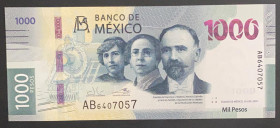 Mexico, 1.000 Pesos, 2019, UNC, pNew
UNC
Estimate: $75-150