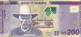 Namibia, 200 Namibia Dollars, 2012, UNC, p15a
UNC
Estimate: $35-70