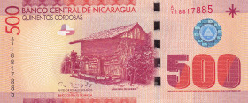 Nicaragua, 500 Cordobas, 2007, UNC, p206
UNC
Estimate: $50-100