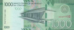 Nicaragua, 1.000 Cordobas, 2016, UNC, p215
UNC
Estimate: $50-100