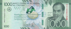 Nicaragua, 1.000 Cordobas, 2016, UNC, p216
UNC
Commemorative banknote
Estimate: $50-100