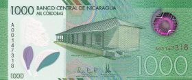 Nicaragua, 1.000 Cordobas, 2017, UNC, p218
UNC
Estimate: $50-100