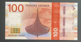 Norway, 100 Kroner, 2016, UNC, p54
UNC
Estimate: $20-40