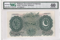 Pakistan, 100 Rupees, 1948, XF, p7
XF
PMG 40
Estimate: $600-1200